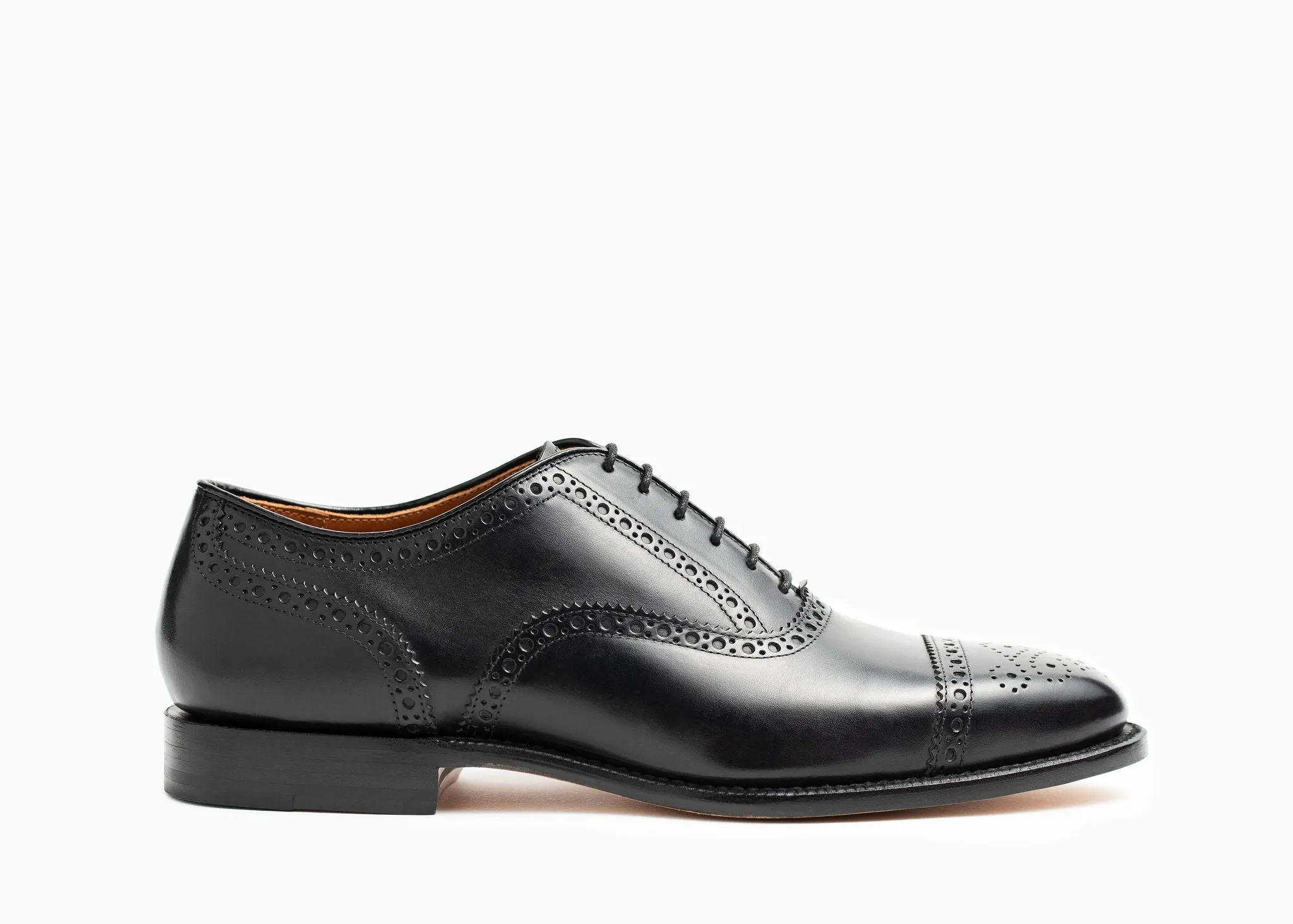 Fairfield Oxford - Black Calf sold by Grant Stone