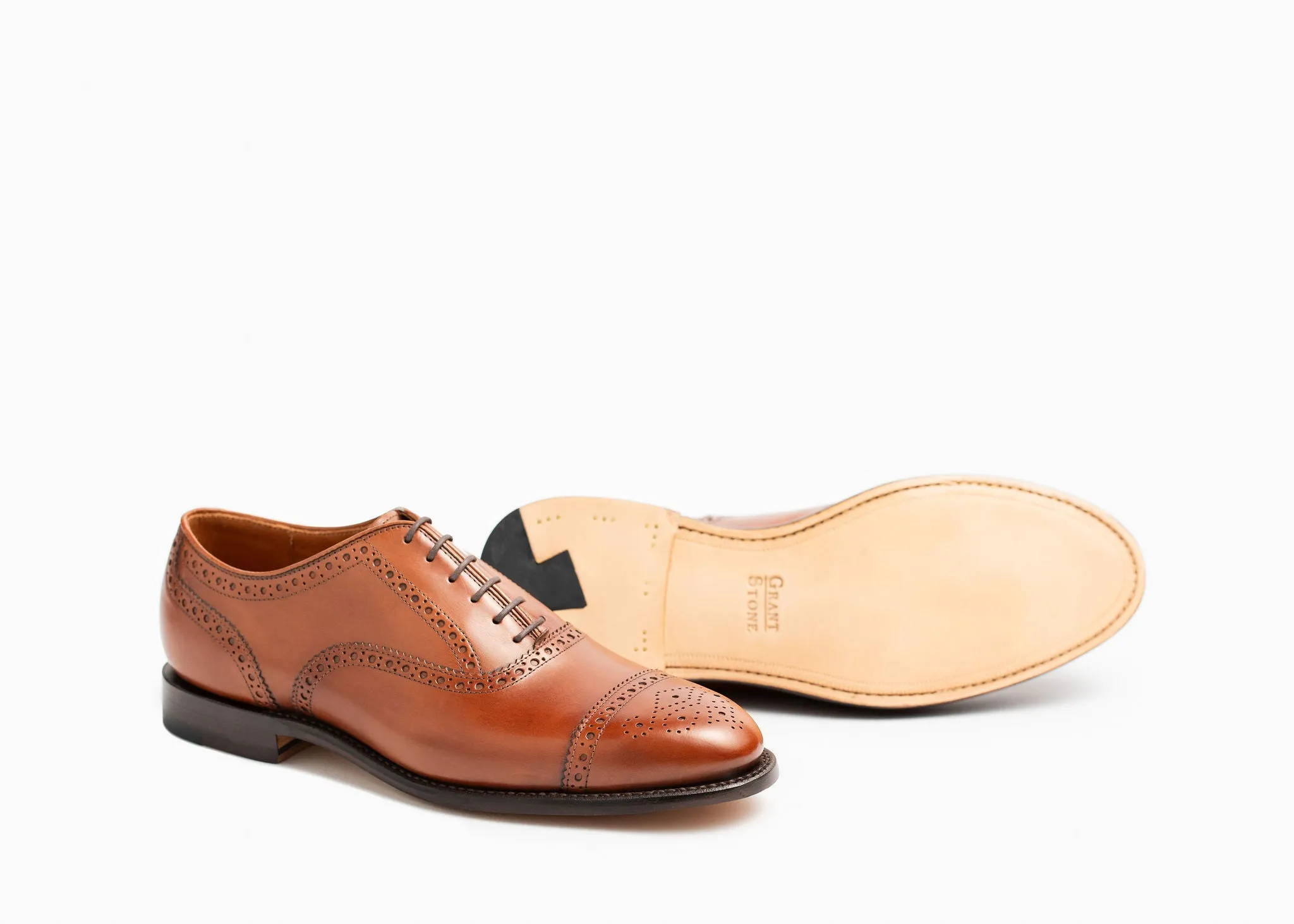 Fairfield Oxford - Chestnut Calf sold by Grant Stone product image thumbnail 2