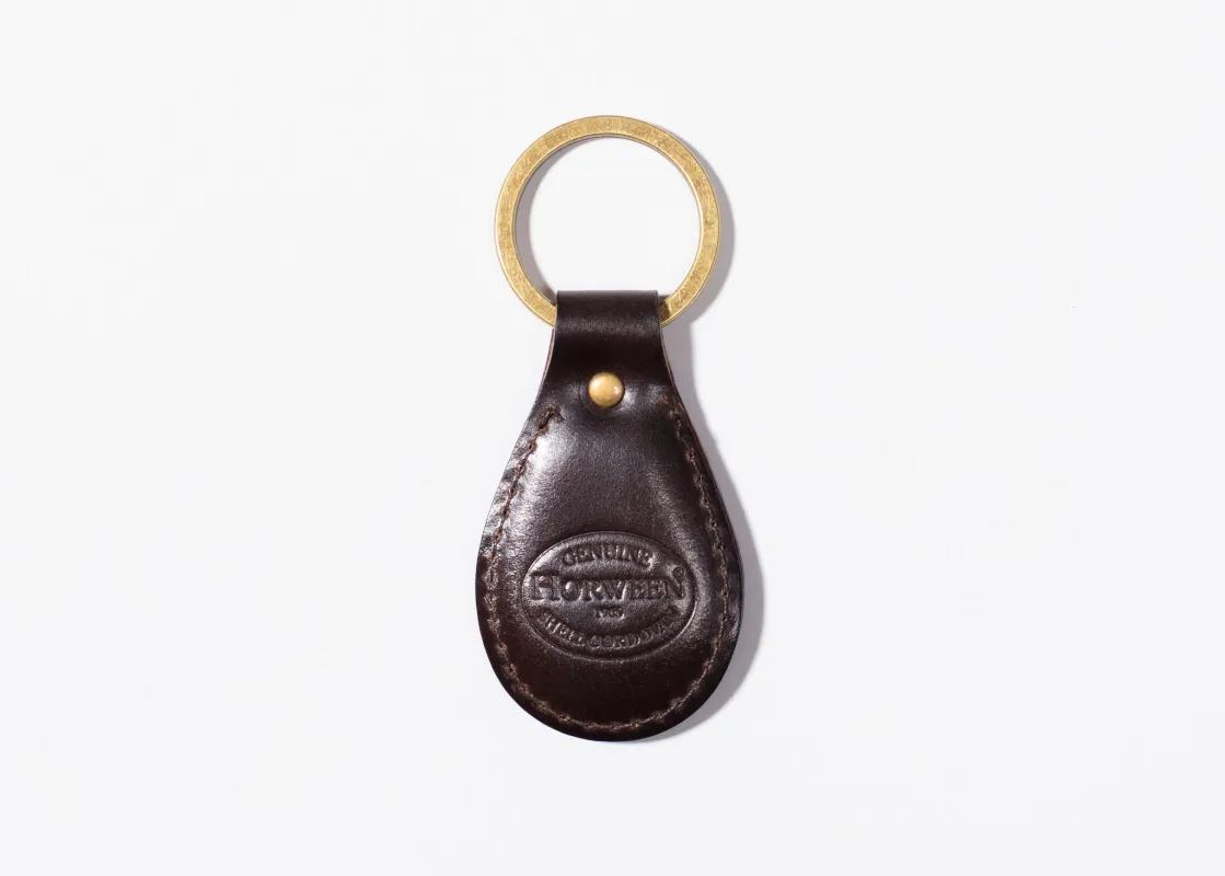 Maduro Shell Cordovan Key Fob made by Grant Stone