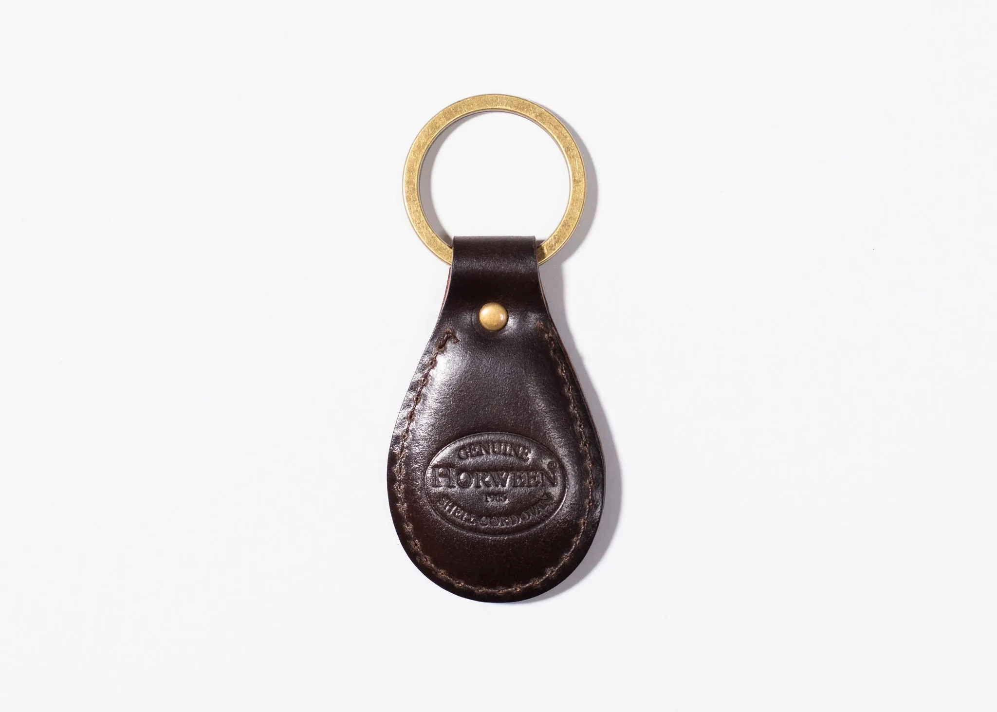 Maduro Shell Cordovan Key Fob sold by Grant Stone