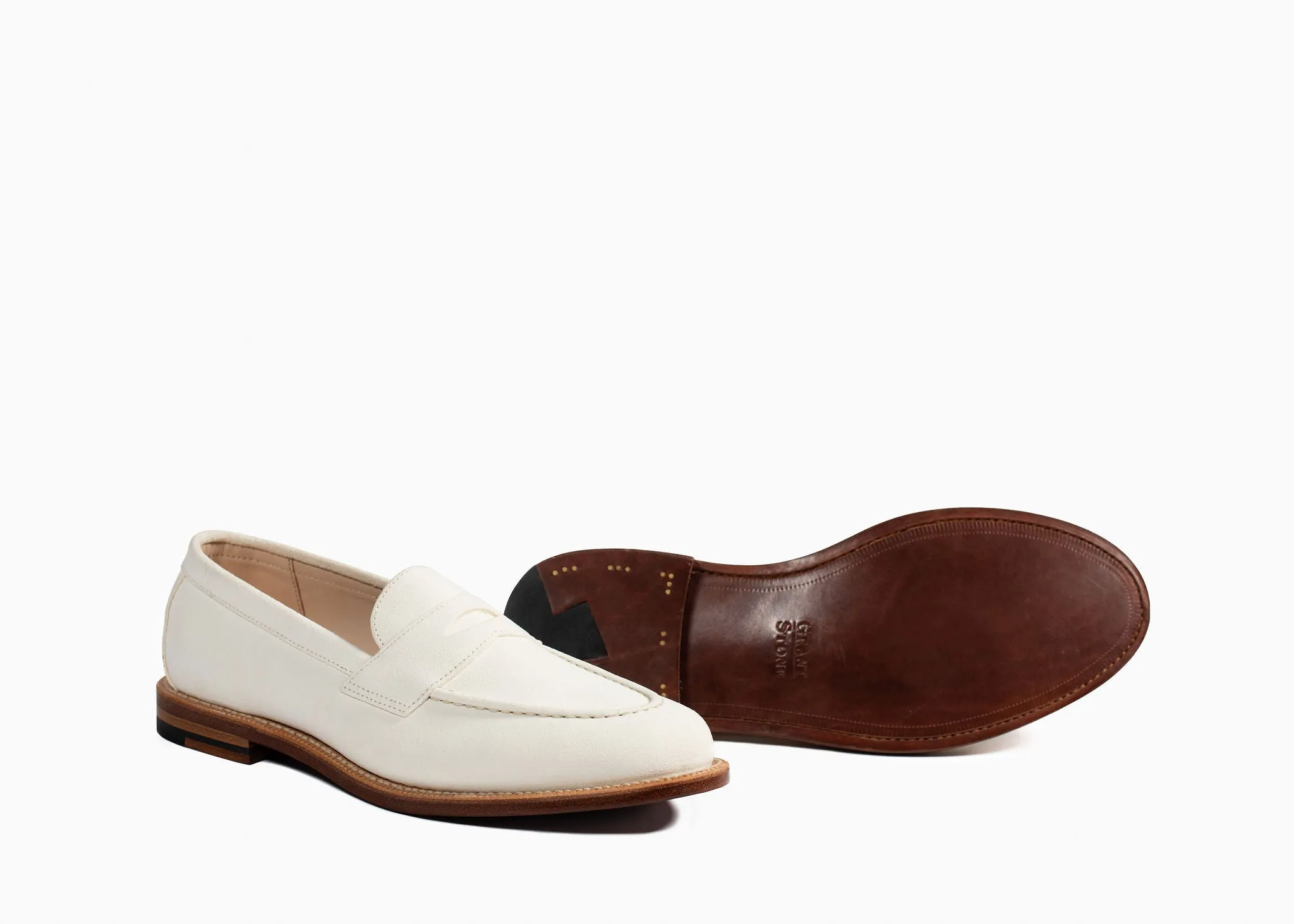 Traveler Penny Lily White Suede sold by Grant Stone product image thumbnail 2