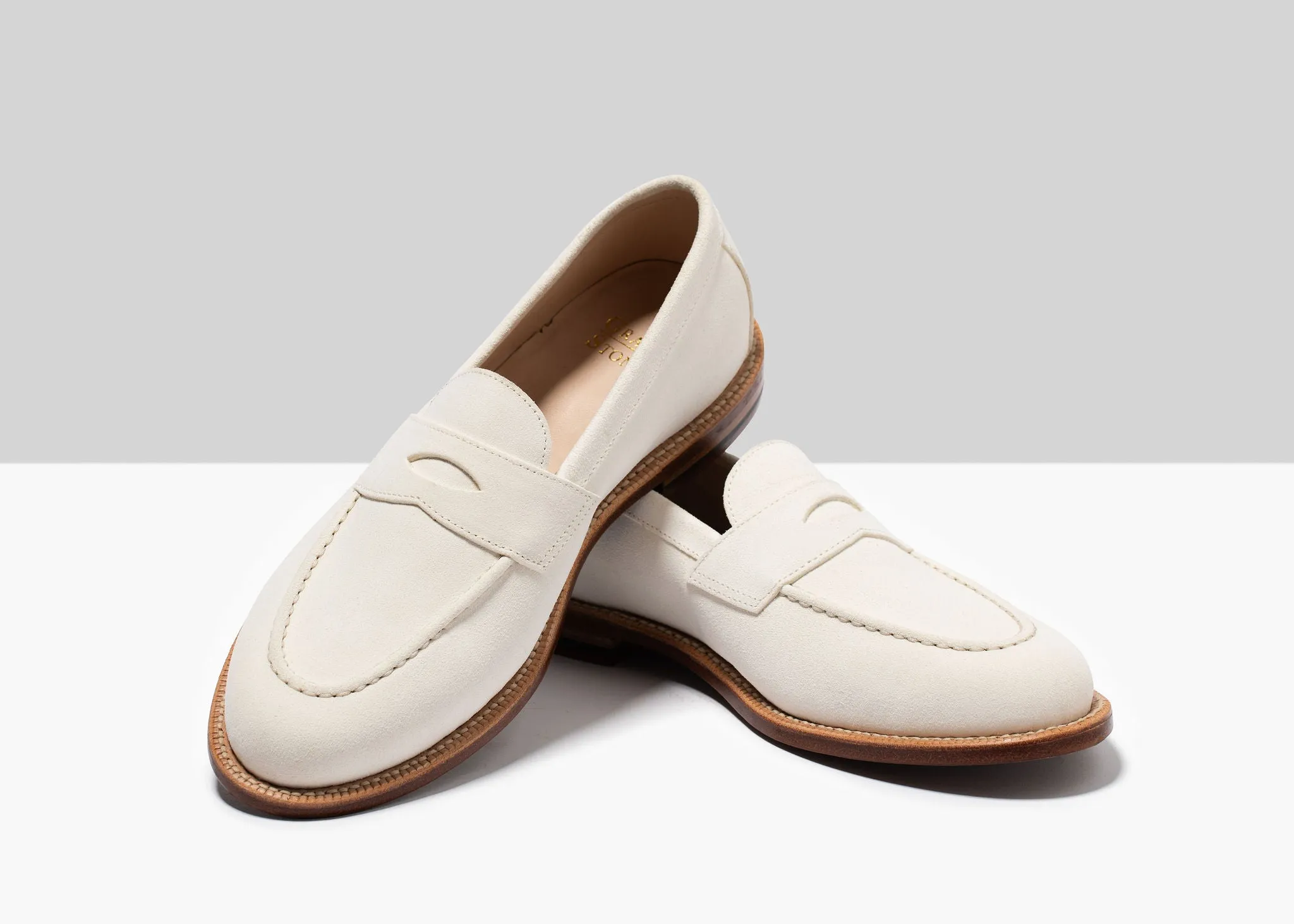 Traveler Penny Lily White Suede sold by Grant Stone product image thumbnail 4