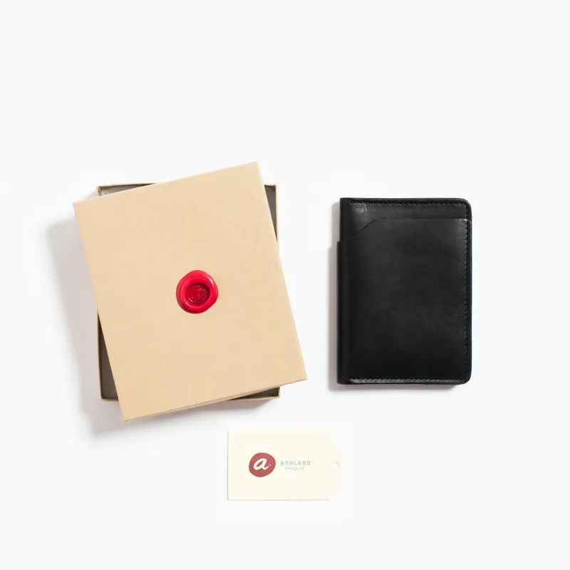 Ashland Traveler Passport Holder - Black Dublin made by Grant Stone