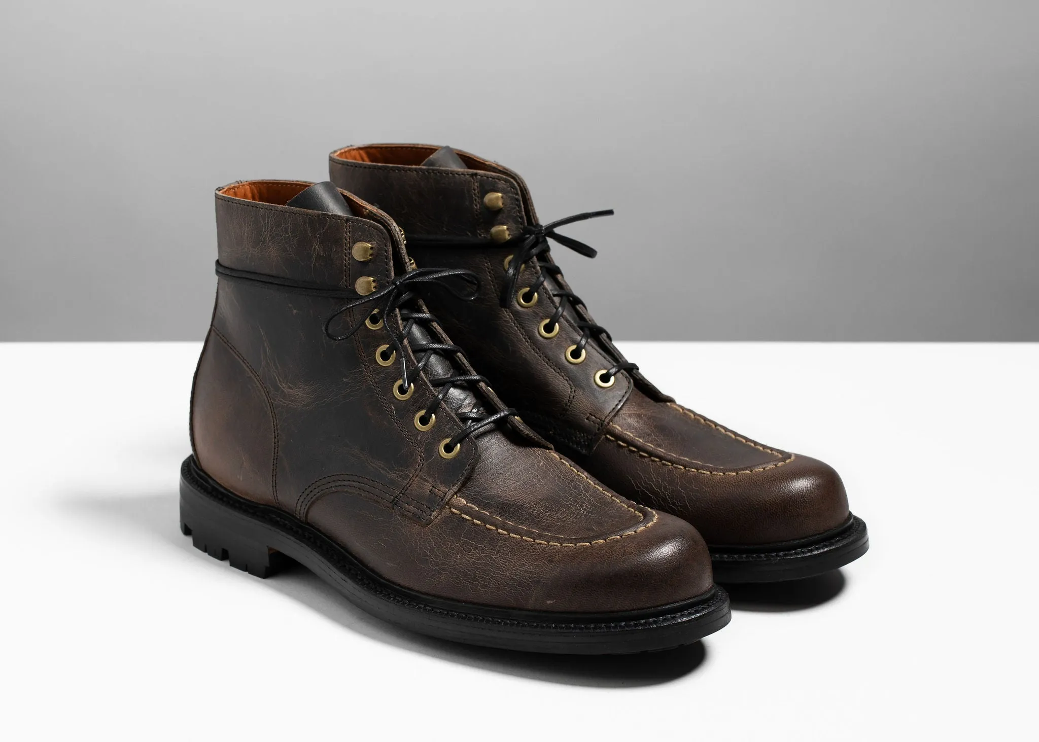 Brass Boot Black Waxed Deer sold by Grant Stone product image thumbnail 4