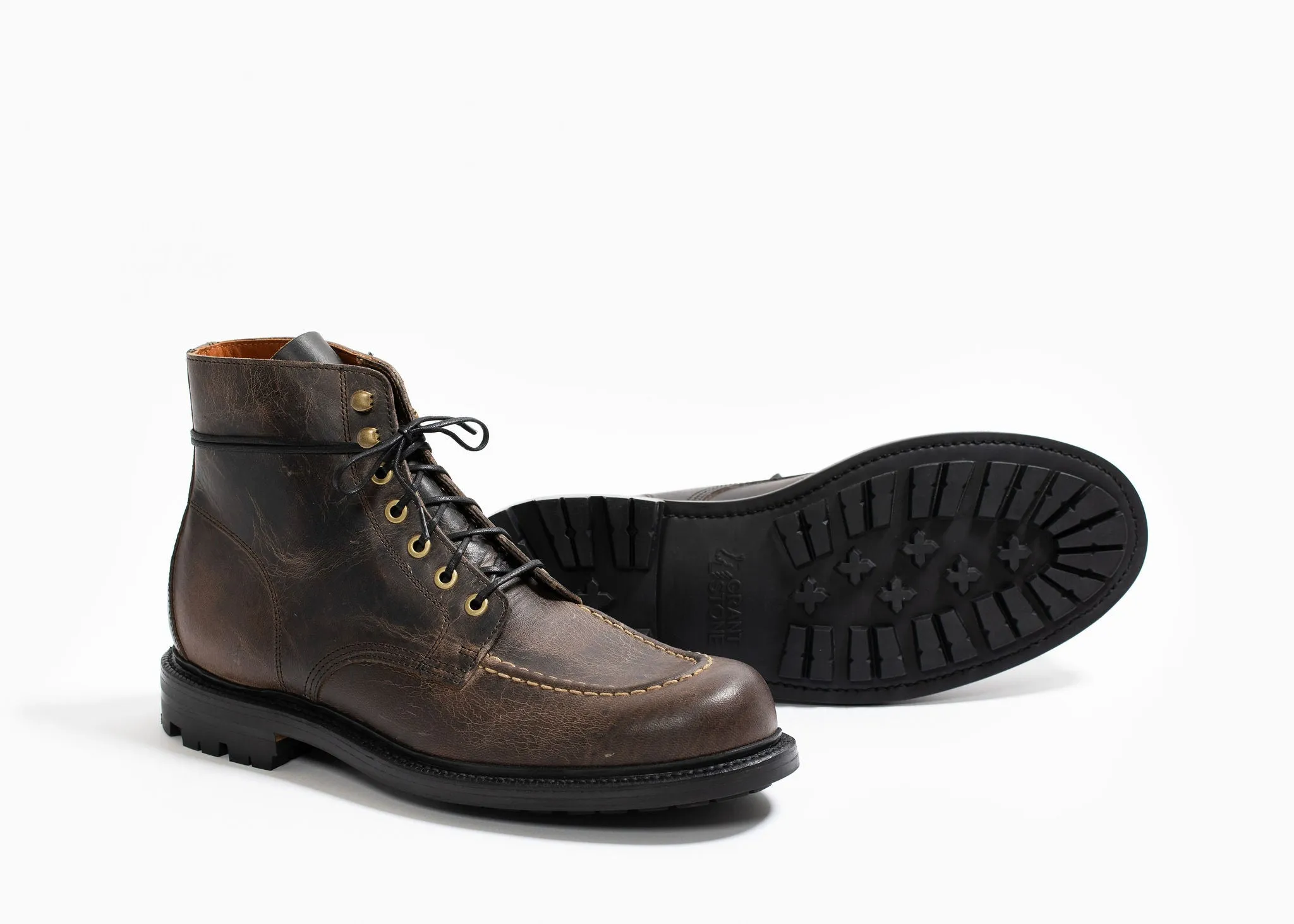 Brass Boot Black Waxed Deer sold by Grant Stone product image thumbnail 2