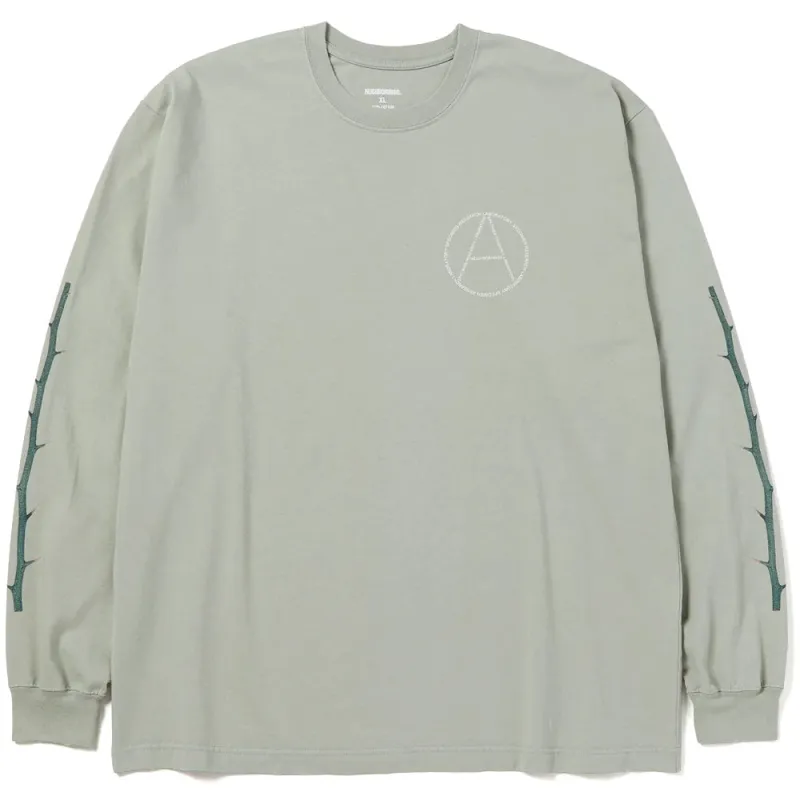 Neighborhood | SRL. Tee Long Sleeve-1 'Sage Green' sold by Hatchet Outdoor Supply Co