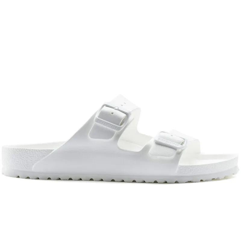 Birkenstock | Arizona Essentials EVA 'White' Narrow sold by Hatchet Outdoor Supply Co