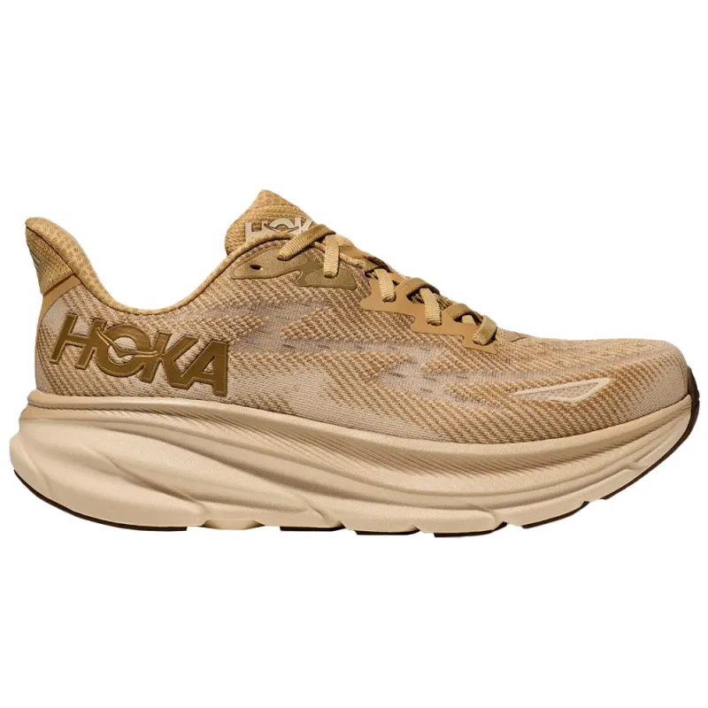Clifton 9 Running Shoe 'Wheat / Shifting Sand' sold by Hatchet Outdoor Supply Co