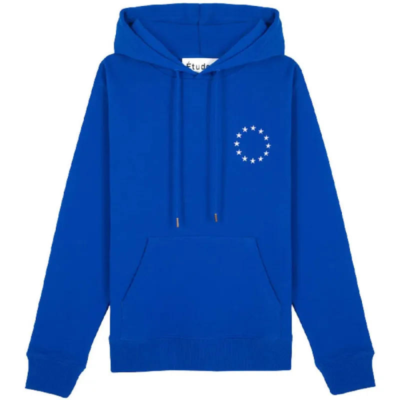 Etudes | Klein Europa Hoodie 'Blue' sold by Hatchet Outdoor Supply Co