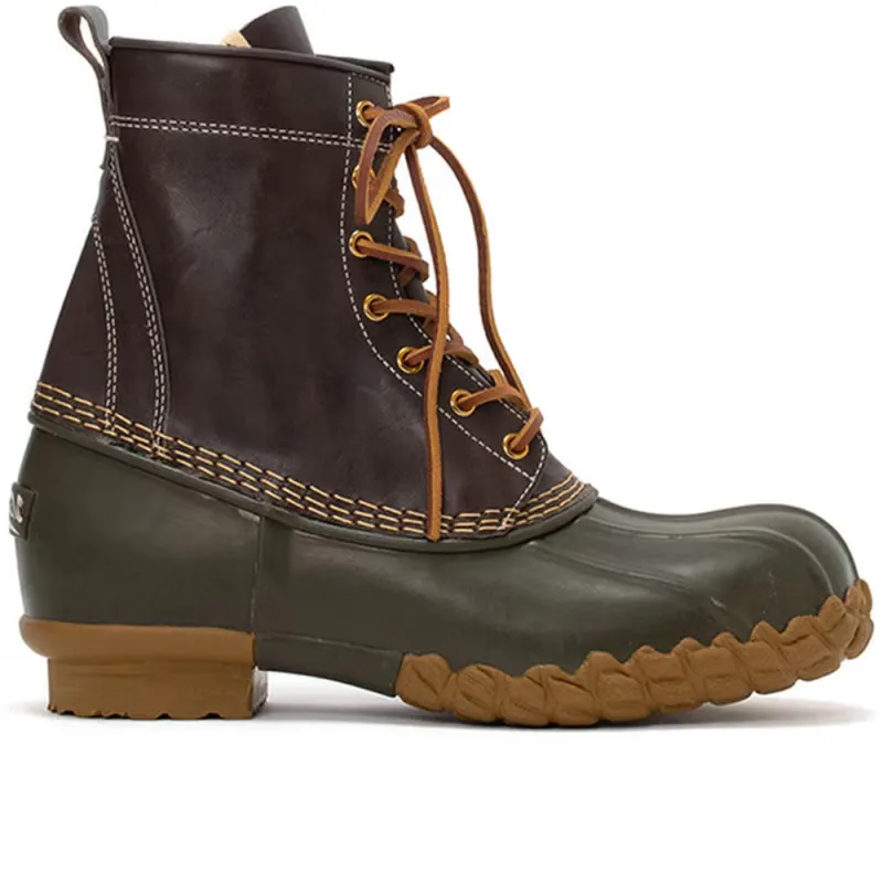 Visvim | Decoy Duck Mid-Folk Boot 'Olive' sold by Hatchet Outdoor Supply Co