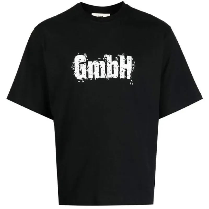 GMBH | Logo Printed Crew Neck T-Shirt 'Black' sold by Hatchet Outdoor Supply Co
