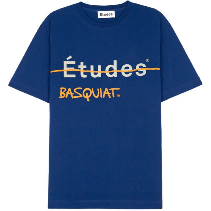 Wonder T-Shirt x Jean-Michel Basquiat 'Blue' sold by Hatchet Outdoor Supply Co