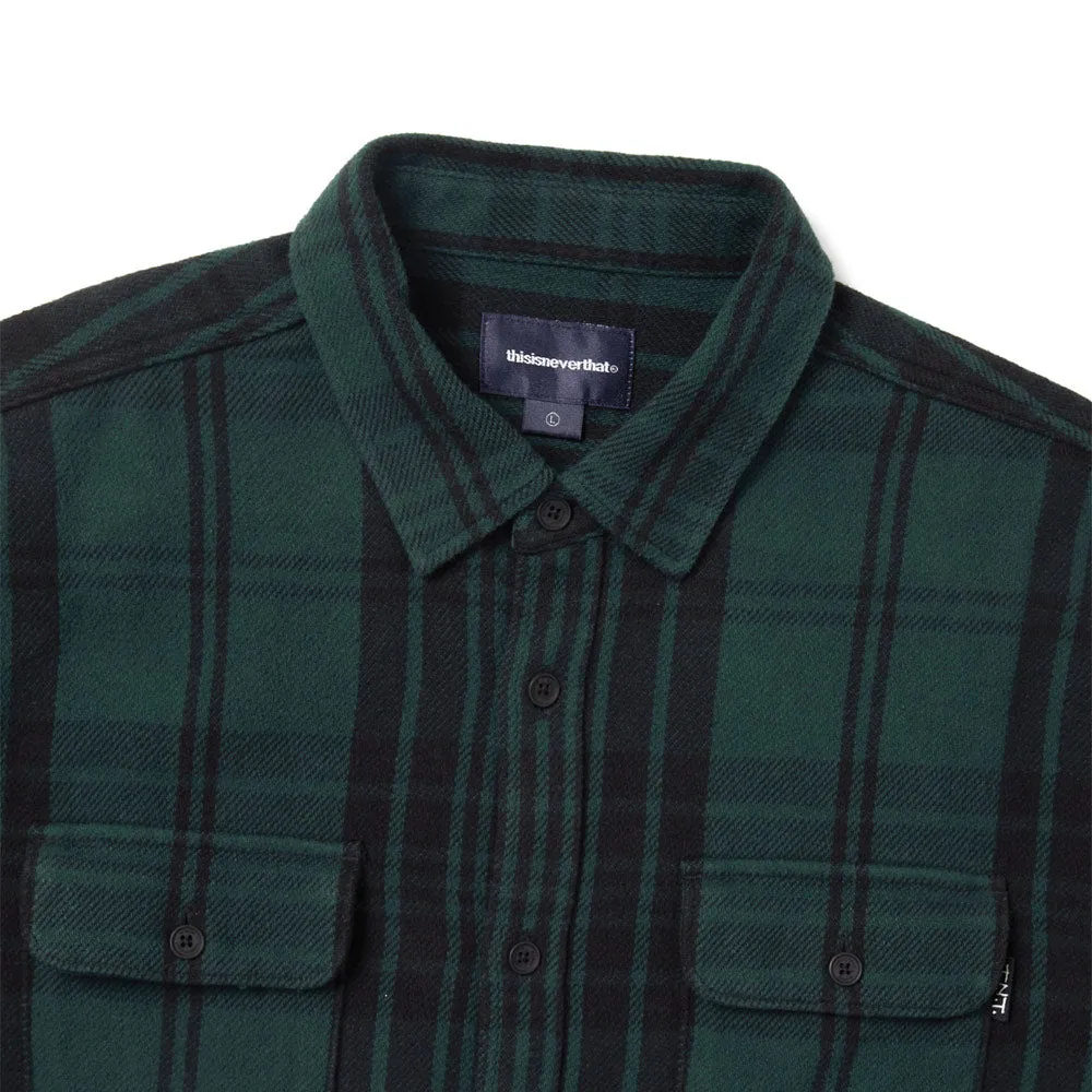 Big Flannel Work Shirt 'Green' sold by Hatchet Outdoor Supply Co product image thumbnail 3