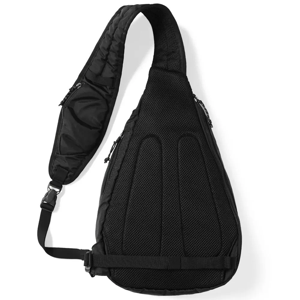 thisisneverthat | Washed Nylon Sling Bag 'Black' sold by Hatchet Outdoor Supply Co product image thumbnail 2