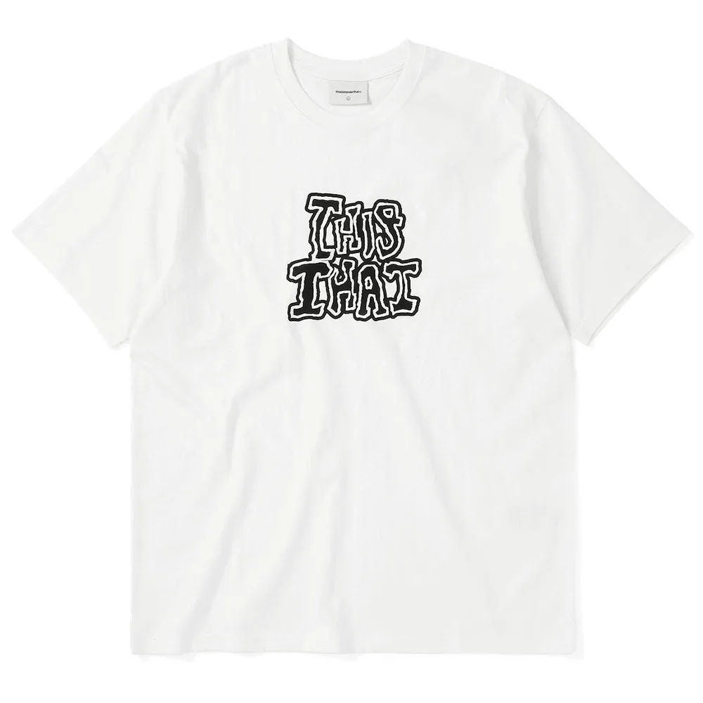 thisisneverthat | THISTHAT Tee 'White' sold by Hatchet Outdoor Supply Co