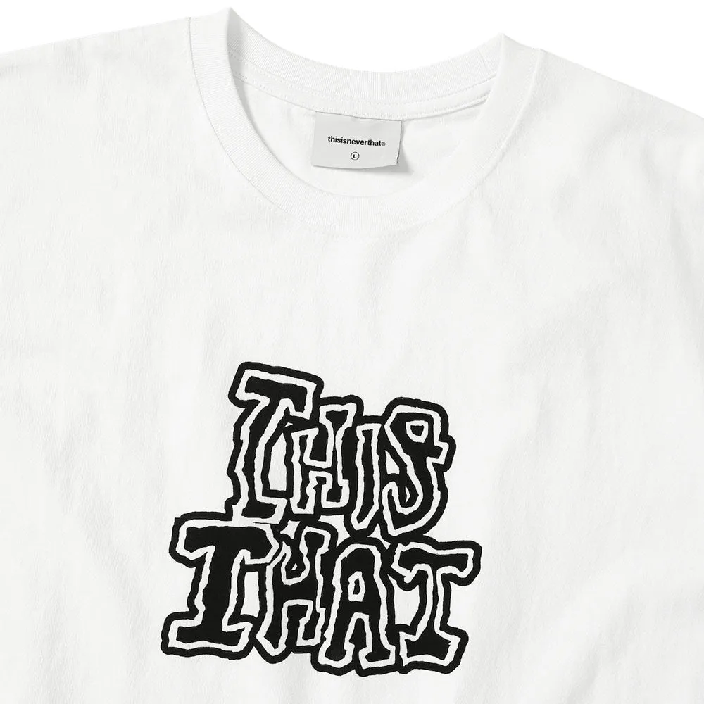 thisisneverthat | THISTHAT Tee 'White' sold by Hatchet Outdoor Supply Co product image thumbnail 3