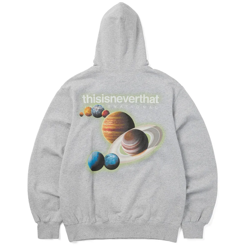 thisisneverthat | Solar System Hoodie 'Heather Grey' sold by Hatchet Outdoor Supply Co product image thumbnail 2