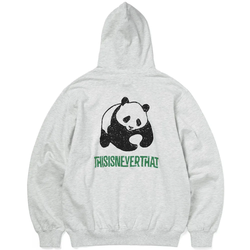 thisisneverthat | Panda Hoodie 'Oatmeal' sold by Hatchet Outdoor Supply Co product image thumbnail 2