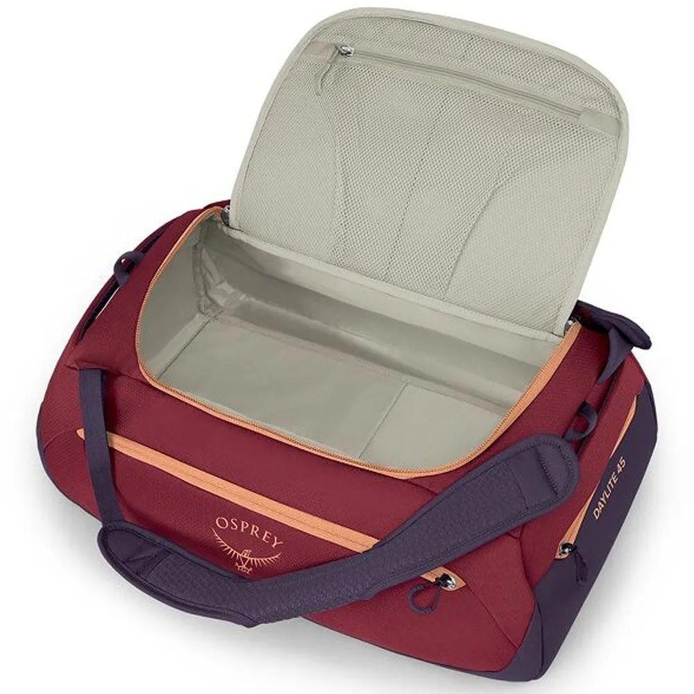 Osprey | Daylite™ Duffel 45 Duffel Bags 'Kakio Pink / Purple Ink' sold by Hatchet Outdoor Supply Co product image thumbnail 5