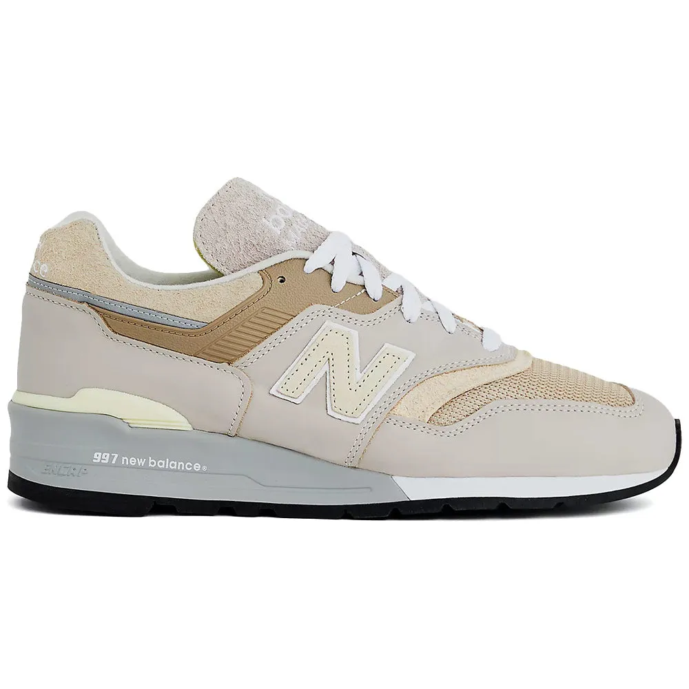 New Balance | Made in USA 997 D Sneakers 'Moonrock / Driftwood' sold by Hatchet Outdoor Supply Co