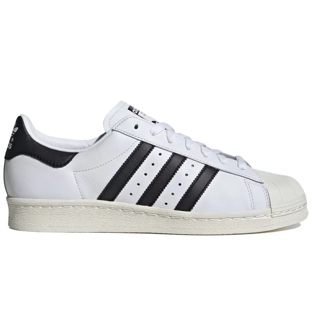 Adidas | Superstar 82 Sneaker 'Cloud White / Core Black / Off White' sold by Hatchet Outdoor Supply Co