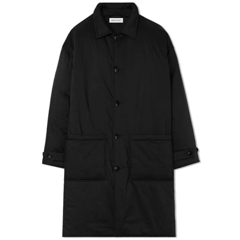 John Elliott | Scout Overcoat 'Black' sold by Hatchet Outdoor Supply Co