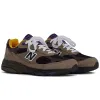 New Balance | Made in USA 993 D Sneakers 'Mushroom / Midnight Violet' sold by Hatchet Outdoor Supply Co