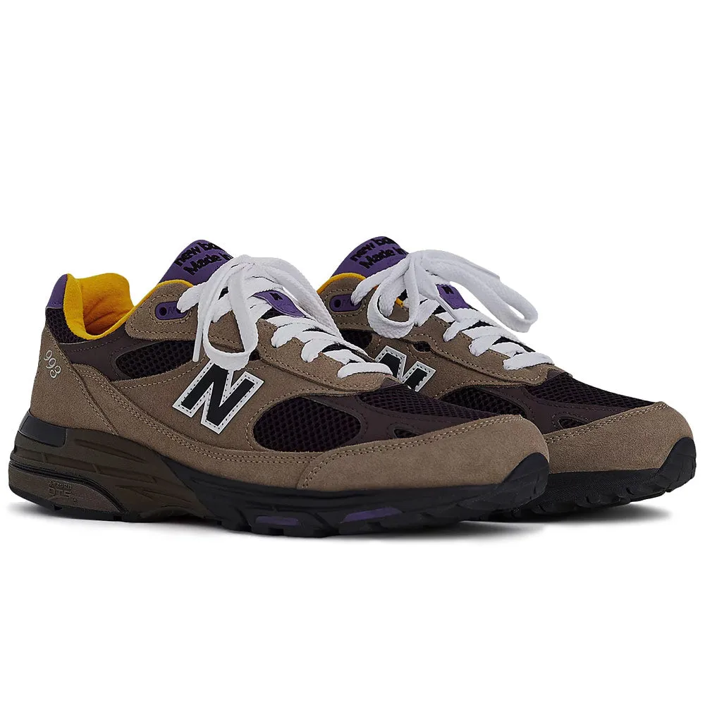 New Balance | Made in USA 993 D Sneakers 'Mushroom / Midnight Violet' sold by Hatchet Outdoor Supply Co product image thumbnail 2