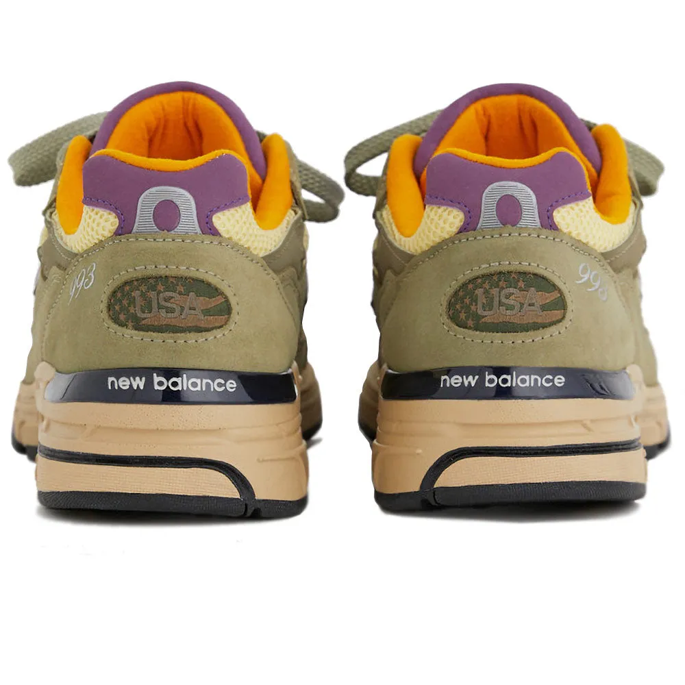 New Balance | Made in USA 993 D Sneakers 'Olive Leaf' sold by Hatchet Outdoor Supply Co product image thumbnail 3