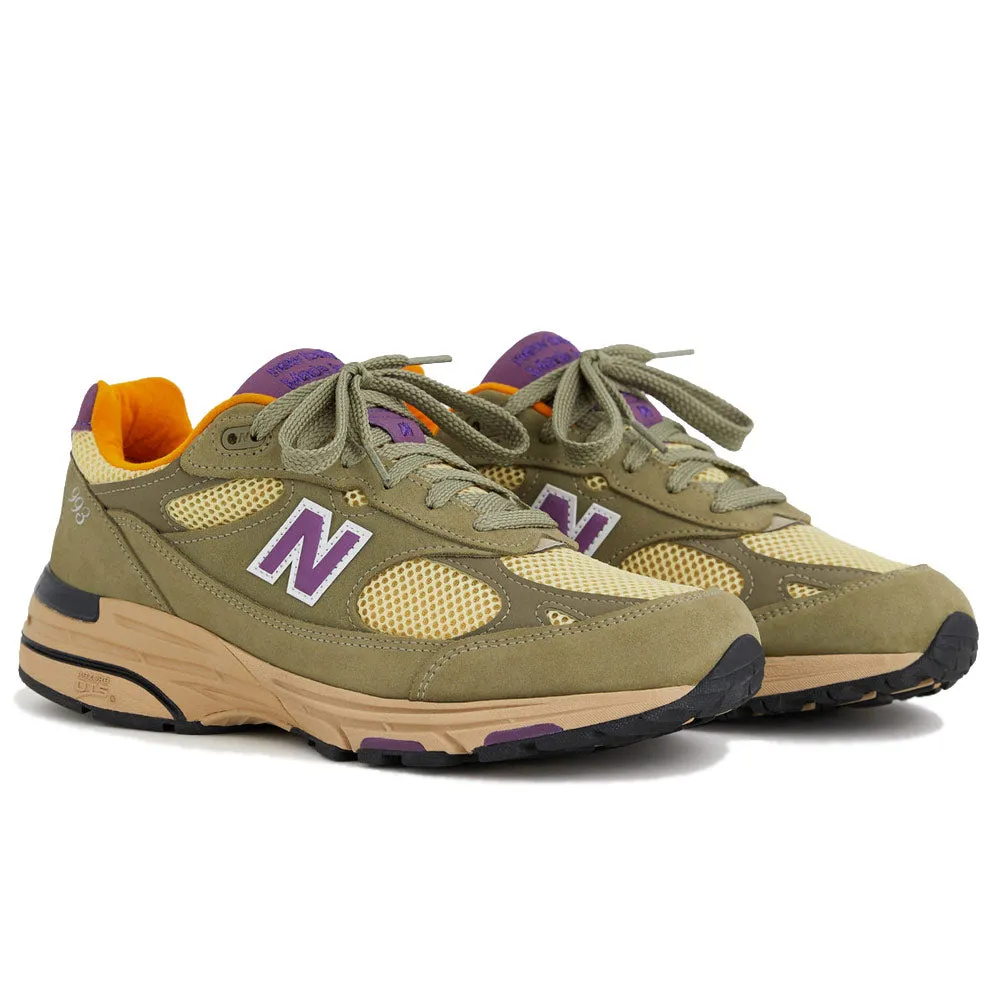 New Balance | Made in USA 993 D Sneakers 'Olive Leaf' sold by Hatchet Outdoor Supply Co product image thumbnail 2