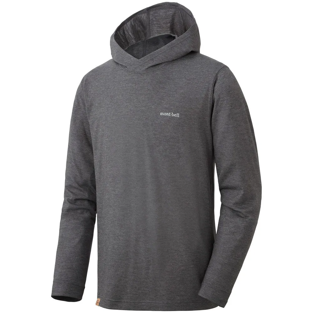 Montbell | Merino Wool Plus Light Hoodie 'Dark Gray' sold by Hatchet Outdoor Supply Co