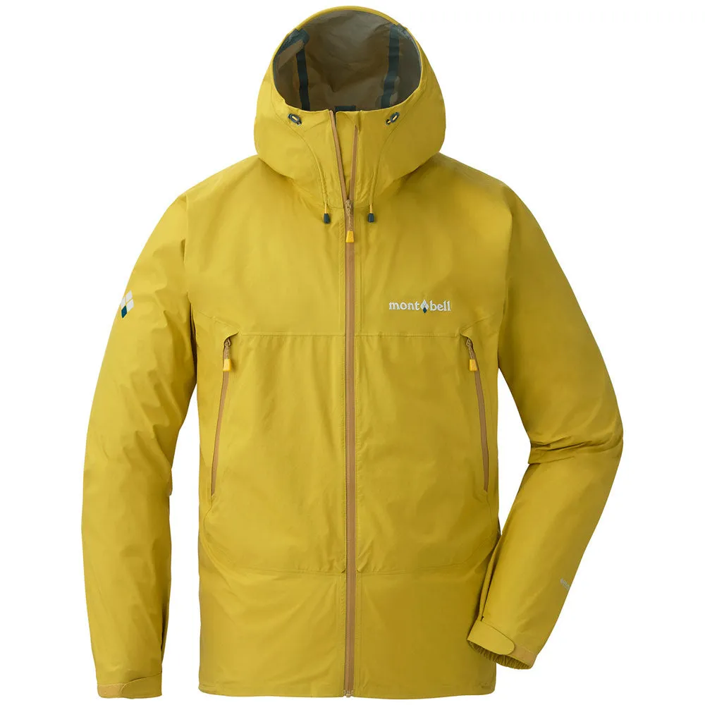 Montbell | Rain Trekker Jacket 'Mustard' sold by Hatchet Outdoor Supply Co