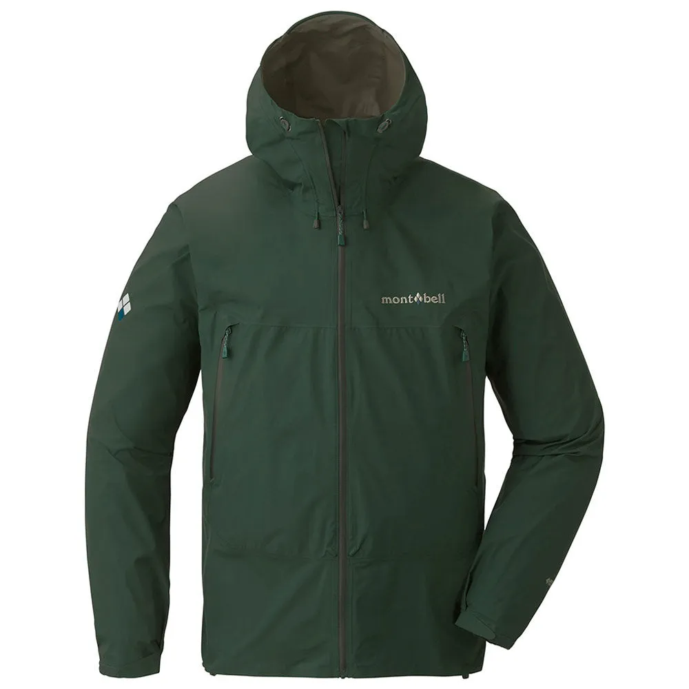 Montbell | Rain Trekker Jacket 'Pine Green' sold by Hatchet Outdoor Supply Co