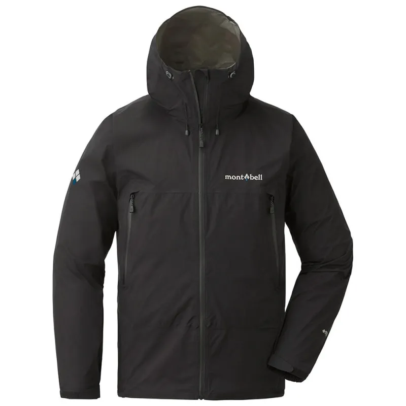 Montbell | Rain Trekker Jacket 'Black' sold by Hatchet Outdoor Supply Co