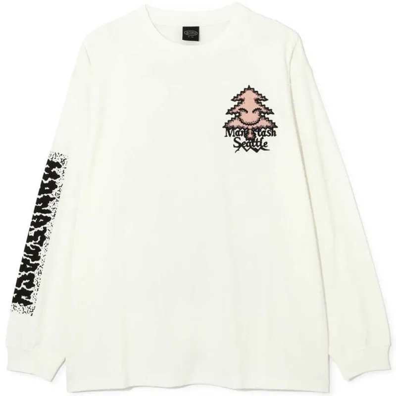 Manastash Re:Ctn L/S Tee Tree 'White' sold by Hatchet Outdoor Supply Co