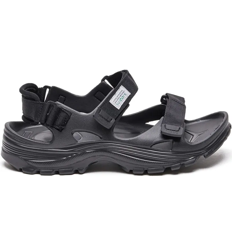 Suicoke | Wake Slippers Rubber 'Black' sold by Hatchet Outdoor Supply Co