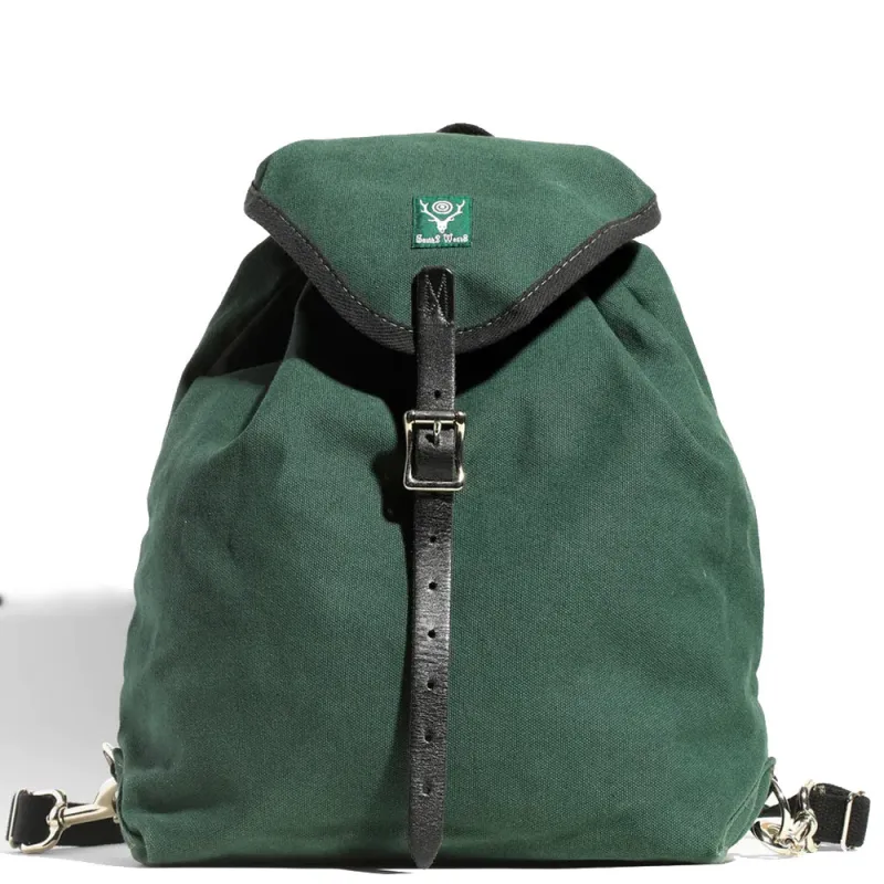 South2 West8 | 18oz Canvas Day Pack 'Hunter Green' sold by Hatchet Outdoor Supply Co