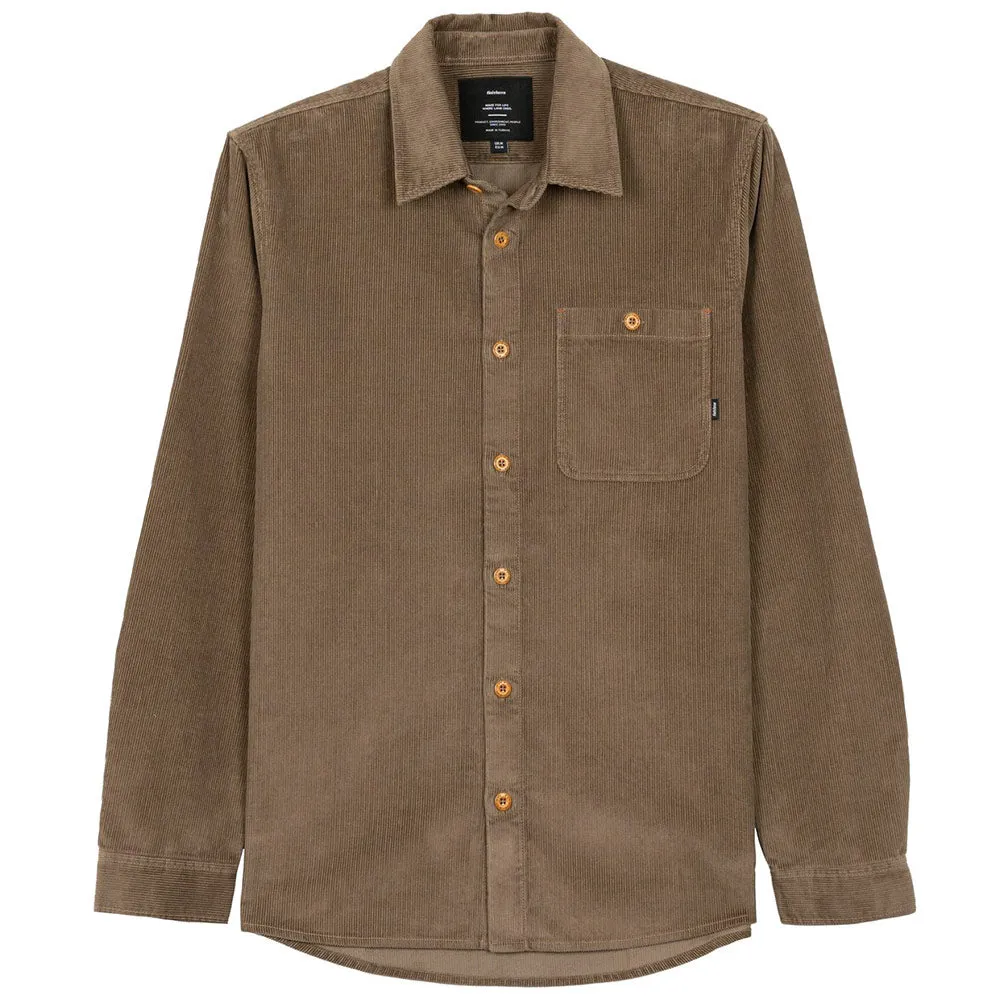 finisterre | Jetty Cord LS Shirt 'Woodsmoke' sold by Hatchet Outdoor Supply Co