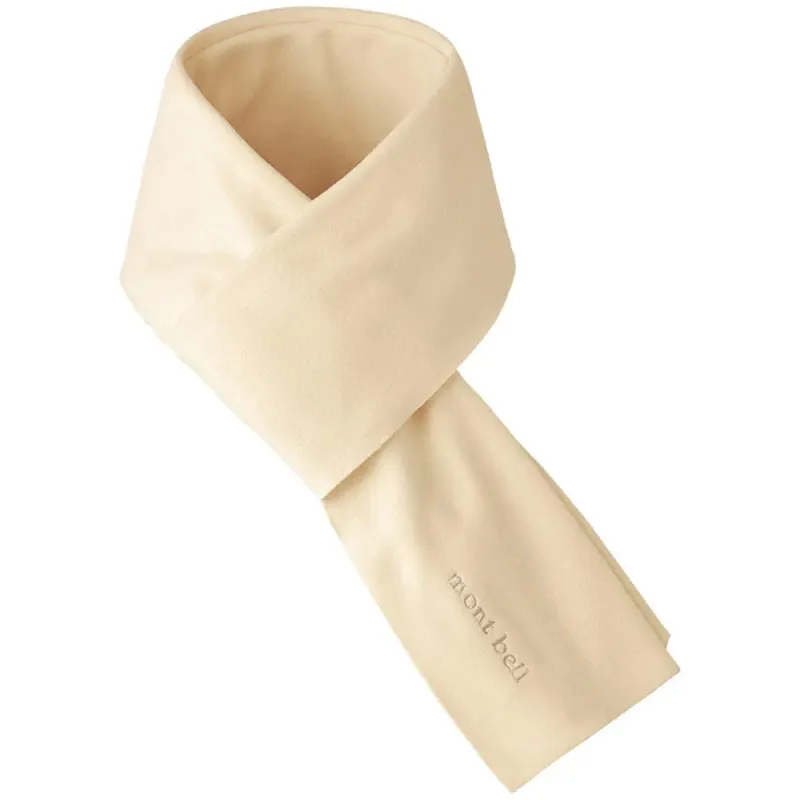 Montbell | CHAMEECE Muffler 'Ivory' sold by Hatchet Outdoor Supply Co