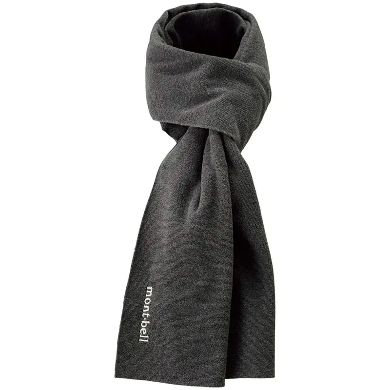 Montbell | CHAMEECE Muffler 'Gunmetal-C' sold by Hatchet Outdoor Supply Co