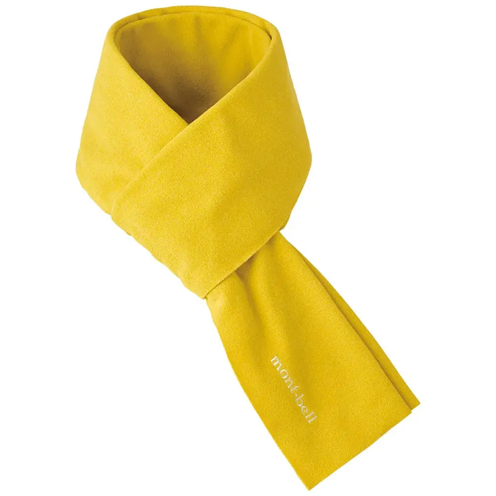 Montbell | Chamis Muffler 'Yellow' sold by Hatchet Outdoor Supply Co