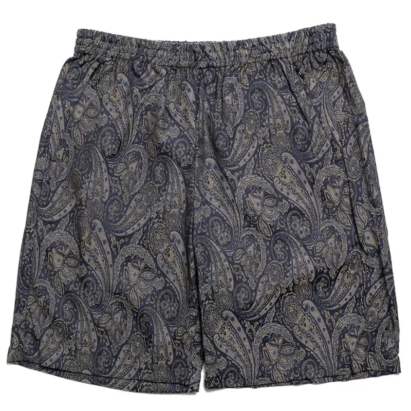 Rebuild by Needles | Basketball Short - PE/C Jacquard Cloth 'Paisley' sold by Hatchet Outdoor Supply Co