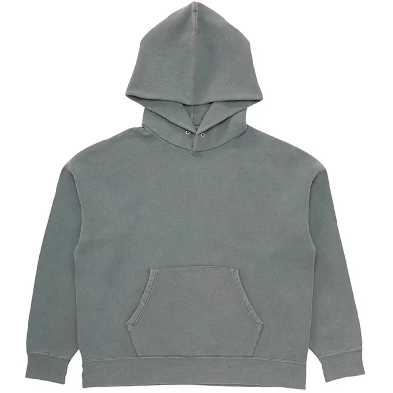 Visvim | Jumbo Sb Hoodie P.O. Dmgd (U.D.) 'Green' sold by Hatchet Outdoor Supply Co