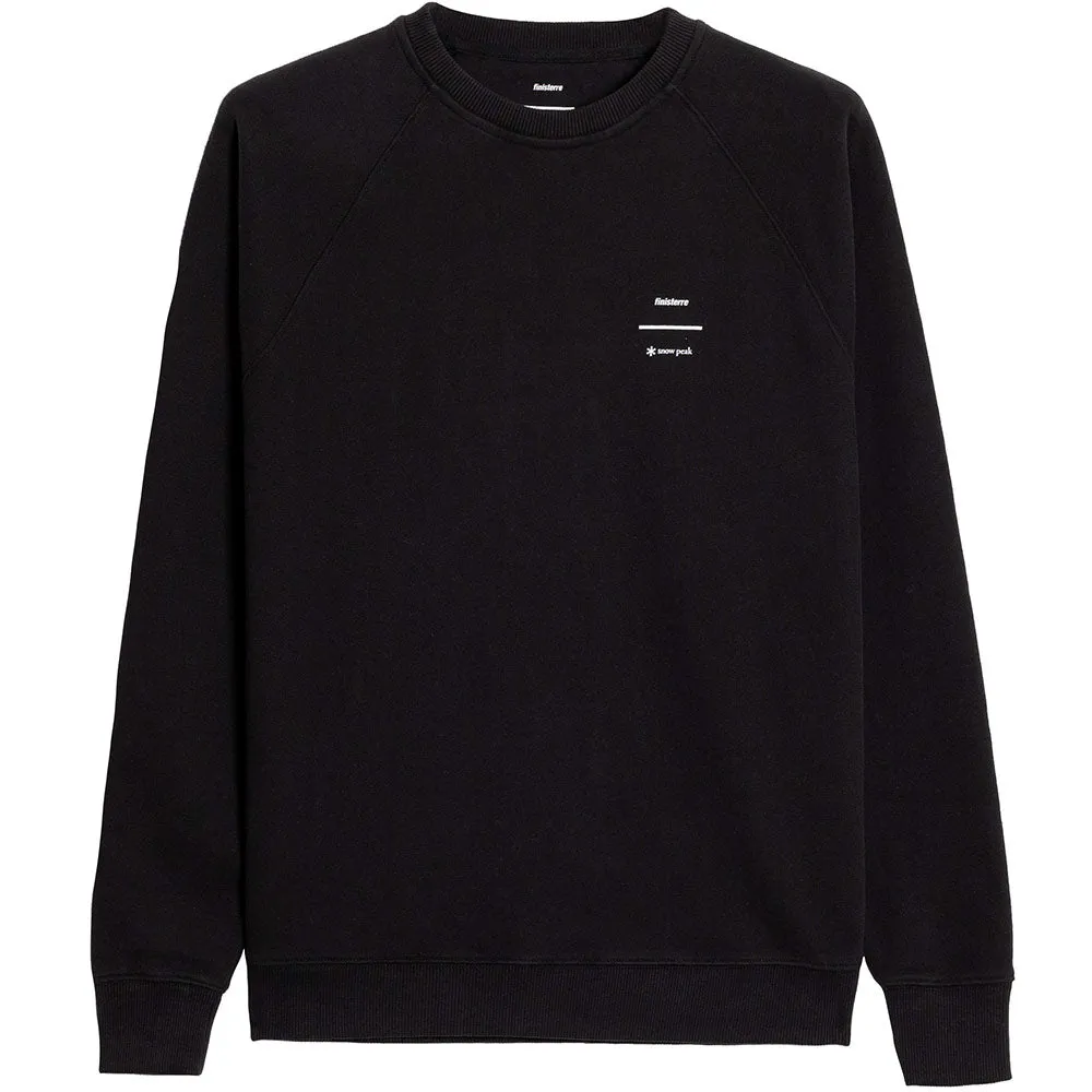 finisterre | Snow Peak x Finisterre Coho Sweatshirt 'Black' sold by Hatchet Outdoor Supply Co