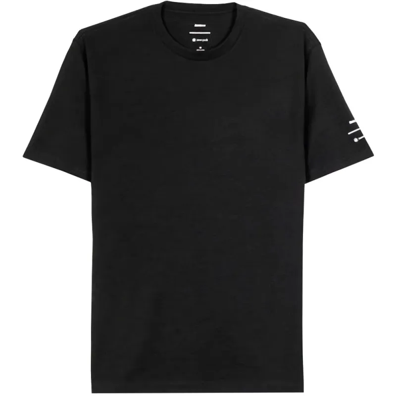 finisterre | Snow Peak x Finisterre Merino Tee 'Black' sold by Hatchet Outdoor Supply Co