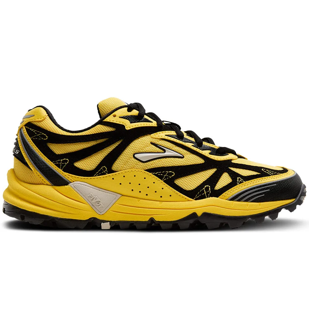 BROOKS | Cascadia 1 Shoes 'Yellow / Black / Moonbeam' sold by Hatchet Outdoor Supply Co