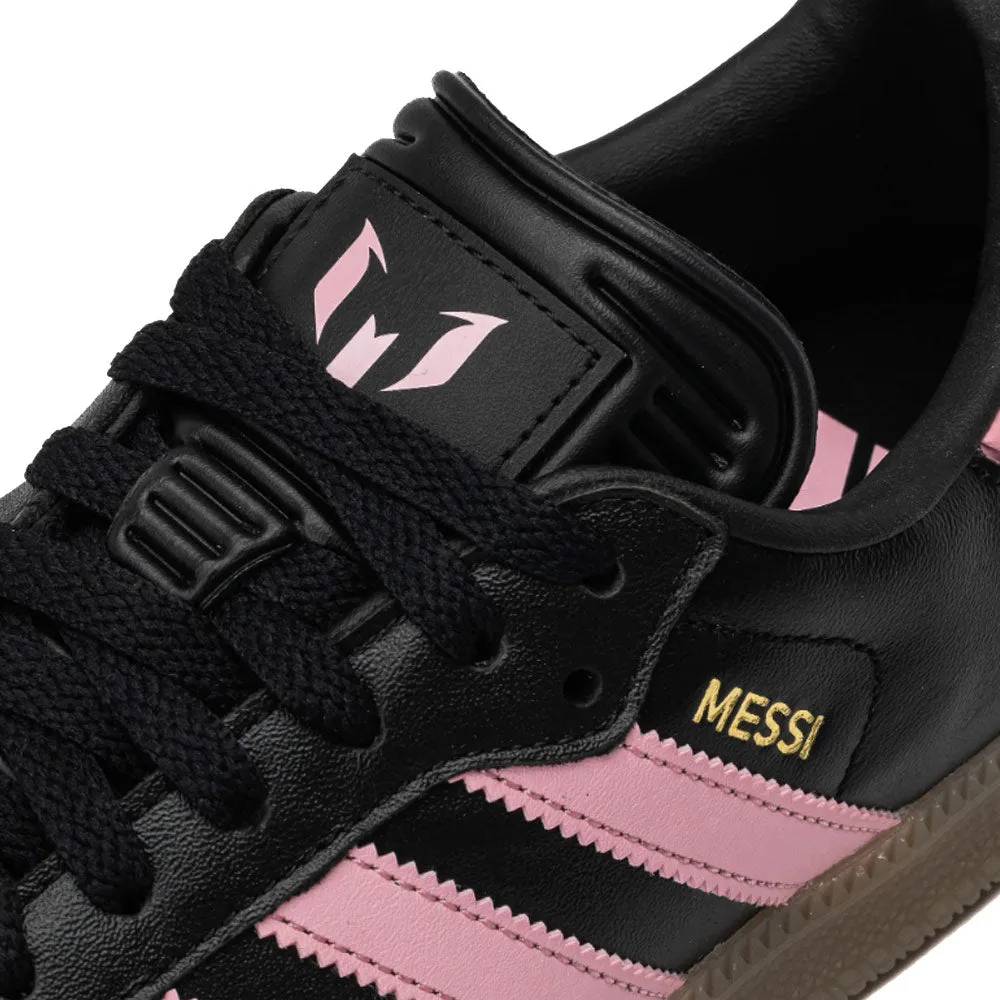 Adidas | Samba Messi Indoor Soccer Shoes 'Core Black / Gold Metallic / Gum' sold by Hatchet Outdoor Supply Co product image thumbnail 2