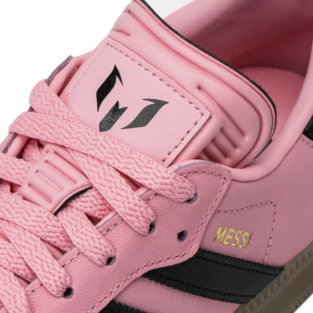Adidas | Samba Messi Indoor Soccer Shoes 'Light Pink / Core Black / Gum' sold by Hatchet Outdoor Supply Co product image thumbnail 2