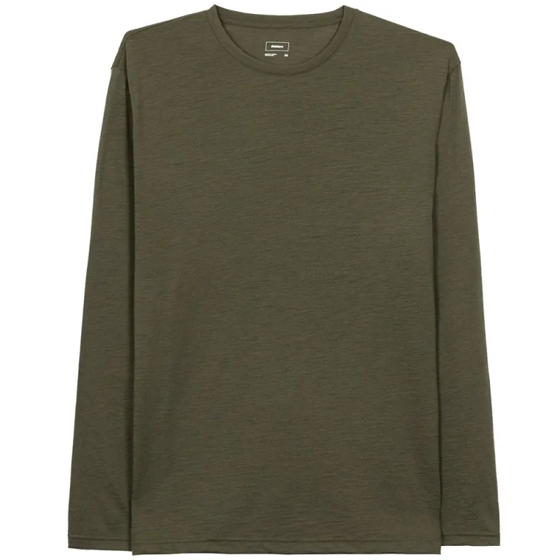finisterre | Seeker Merino LS Tee 'Olive' sold by Hatchet Outdoor Supply Co