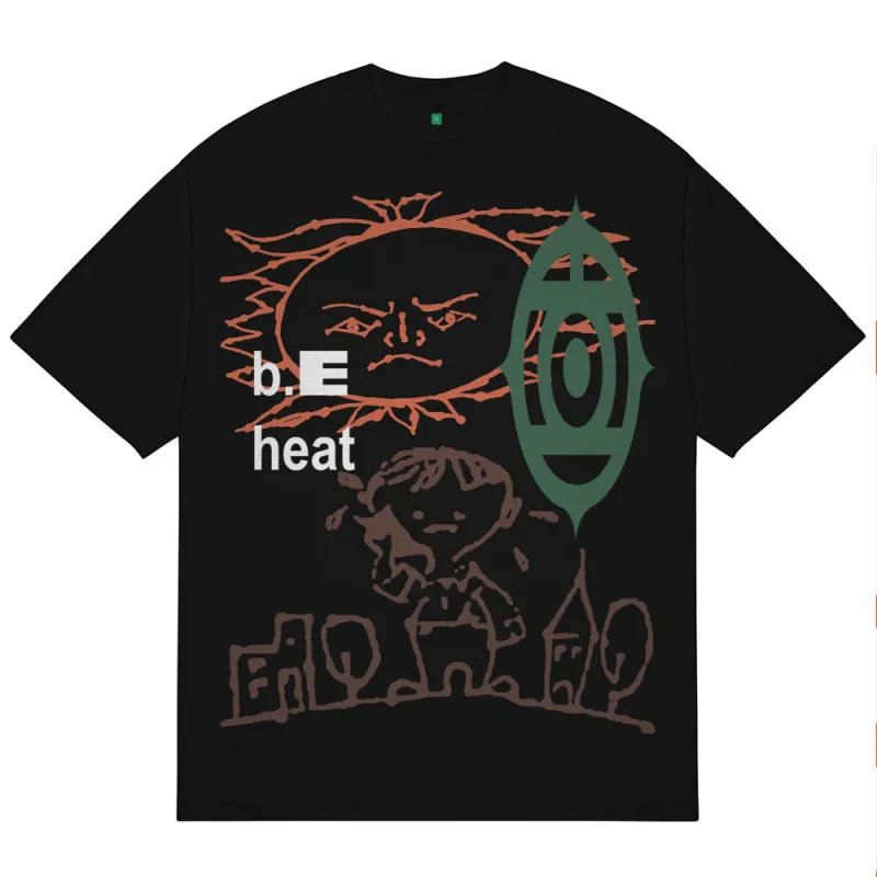 b.Eautiful | Heat T-Shirt 'Black' sold by Hatchet Outdoor Supply Co
